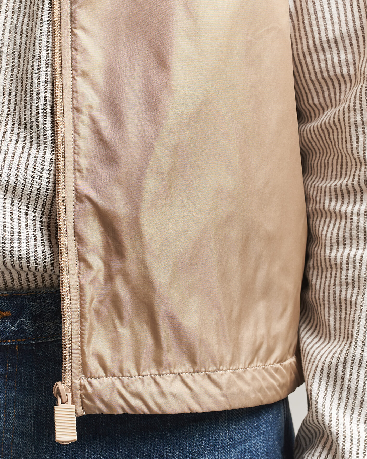 Herren | Westen | Aspesi | Vernes Nylon Gilet Beige