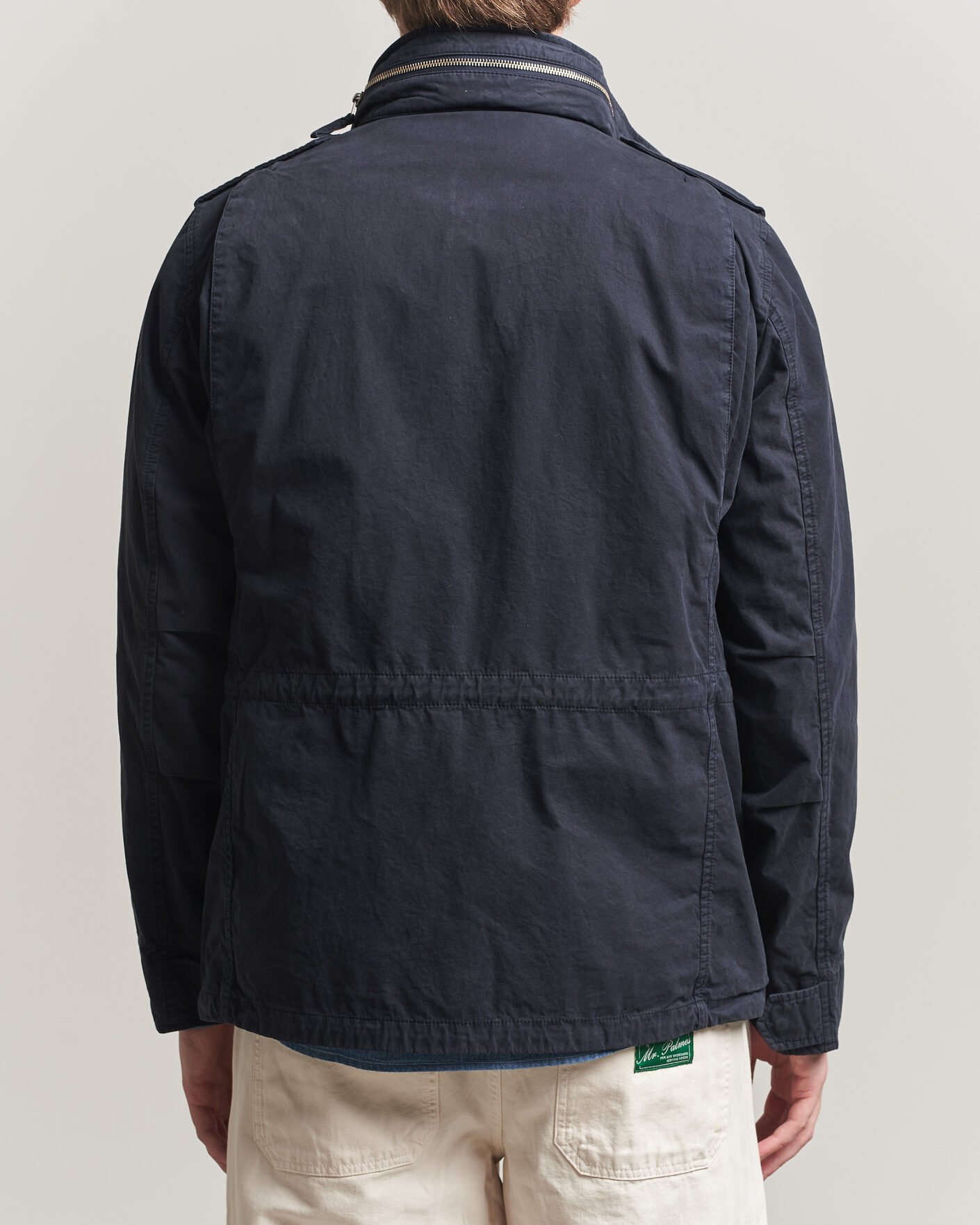 Herren | Jacken | Aspesi | Washed Cotton Field Jacket Navy