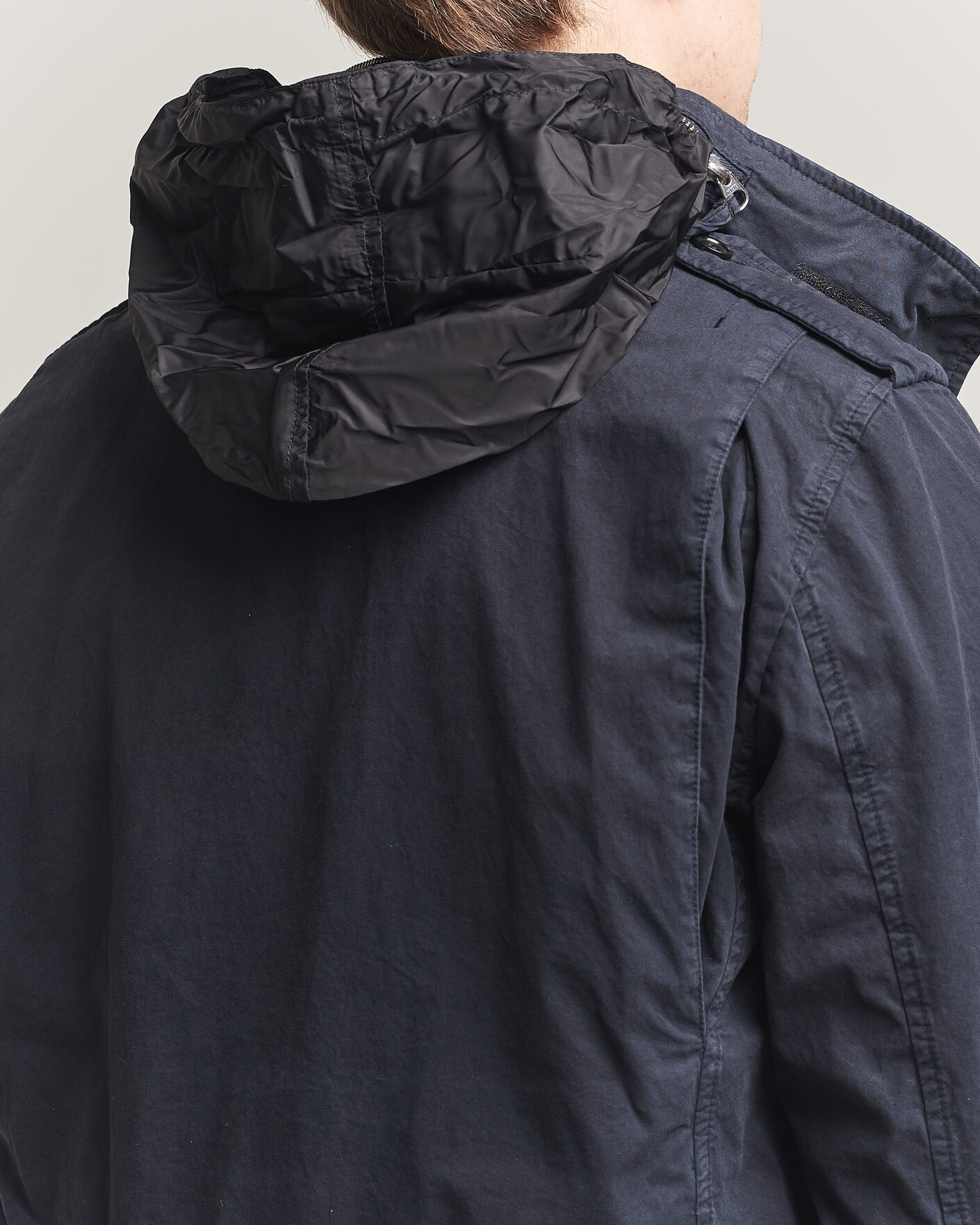 Herren | Jacken | Aspesi | Washed Cotton Field Jacket Navy