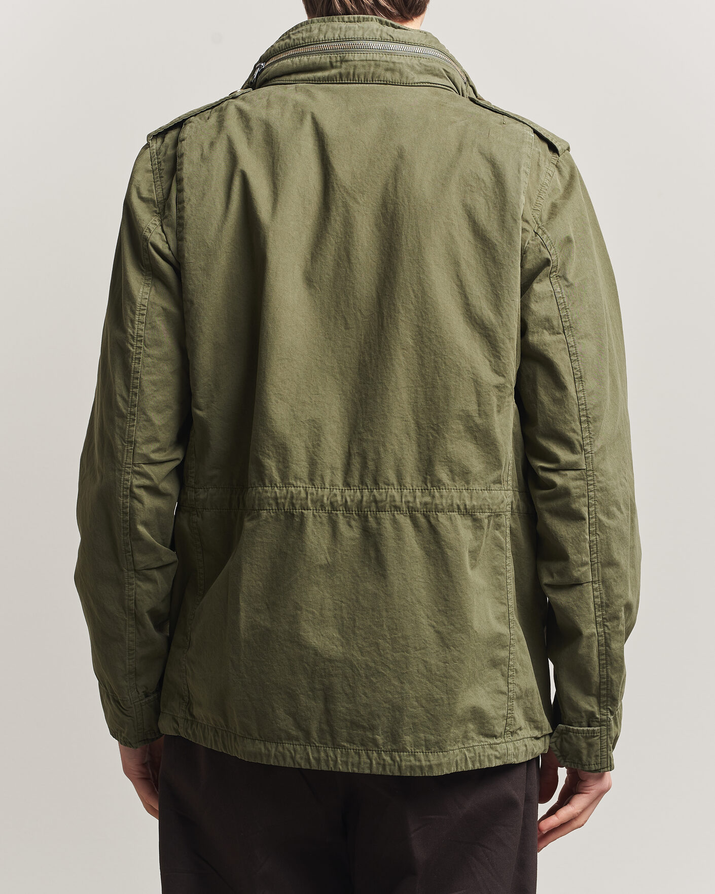 Herren | Jacken | Aspesi | Washed Cotton Field Jacket Military