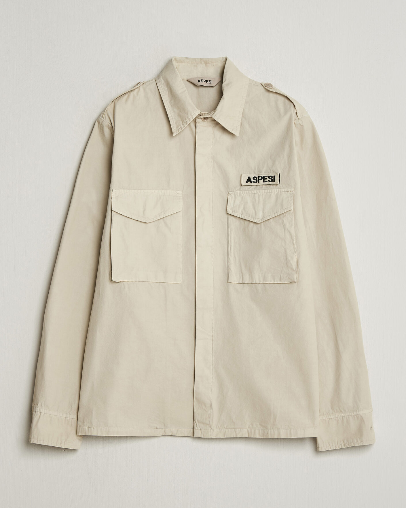Herren | Jacken | Aspesi | Cotton Field Shirt Sand