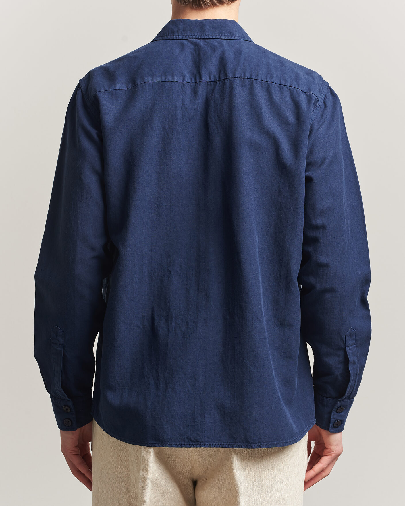 Herren | Hemden | Aspesi | Double Pocket Overshirt Navy