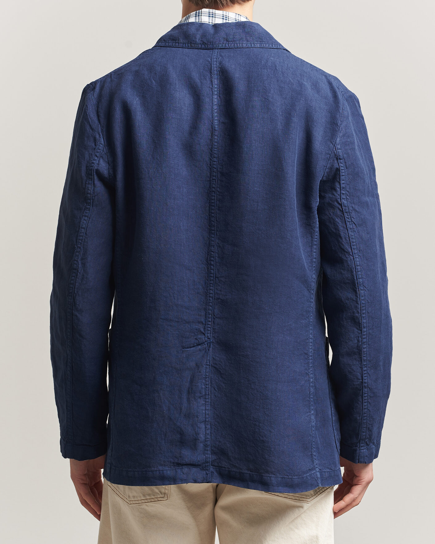 Herren | Sakkos | Aspesi | Samuraki Linen Blazer Navy