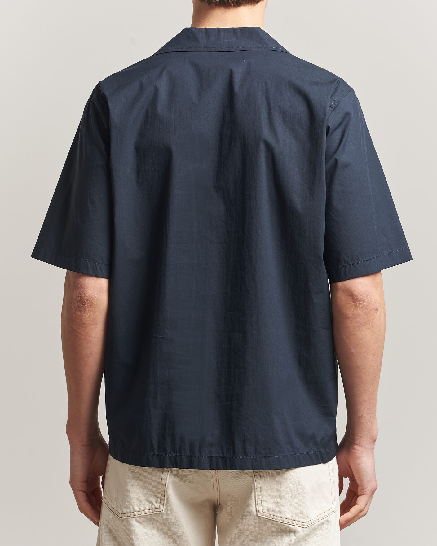 Herren | Hemden | Aspesi | Ago Short Sleeve Shirt Navy