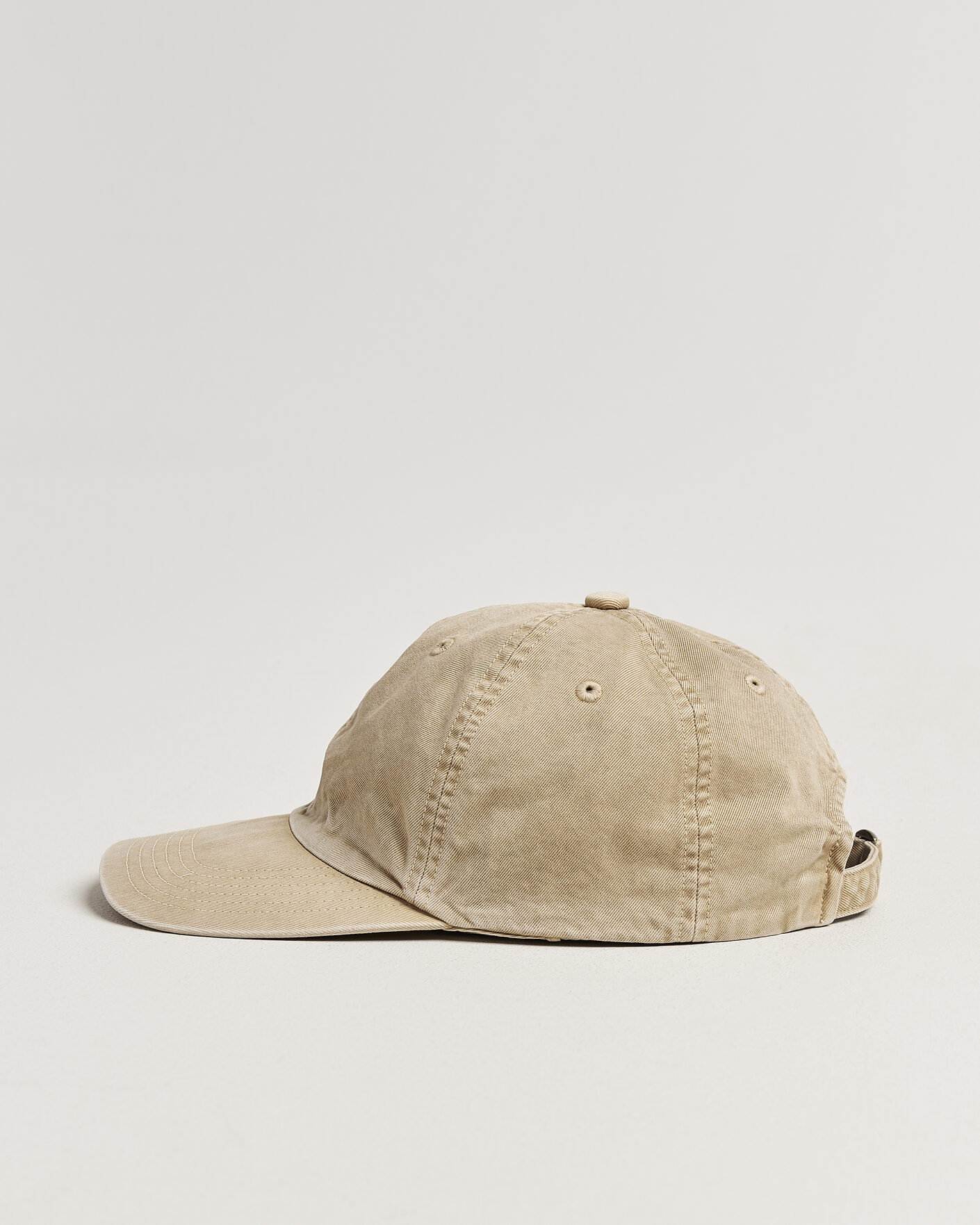 Herren | Hüte & Mützen | Auralee | Garment Dyed Finx Baseball Cap Light Beige