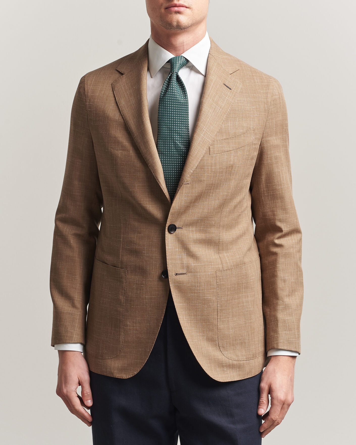 Herren | Sakkos | Caruso | Aida Wool/Silk Blazer Brown
