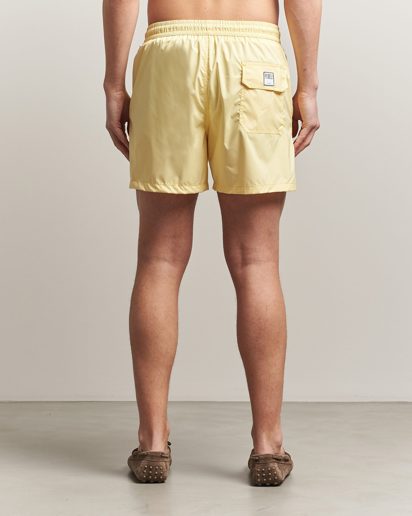 Herren | Badehosen | Fedeli | Madeira Swim Trunk Yellow