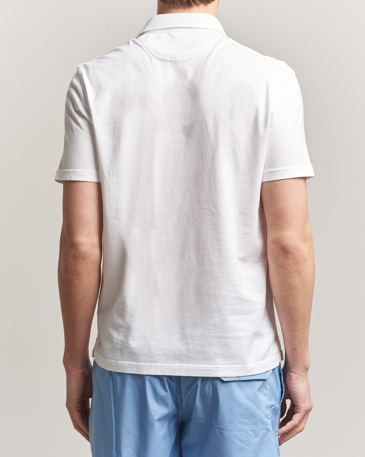 Herren | Poloshirts | Fedeli | Zero Organic Cotton Polo White