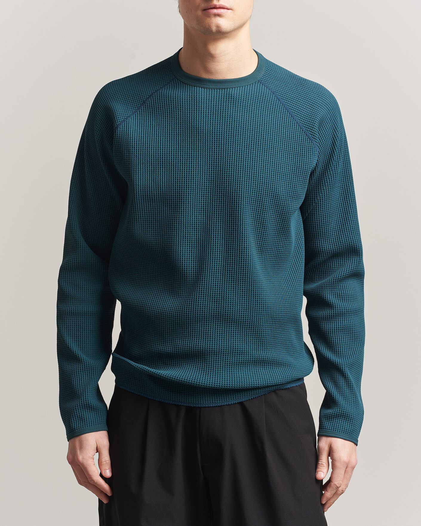 Herren | T-Shirts | Goldwin | WF Light Long Sleeve T-Shirt Kokiran Green