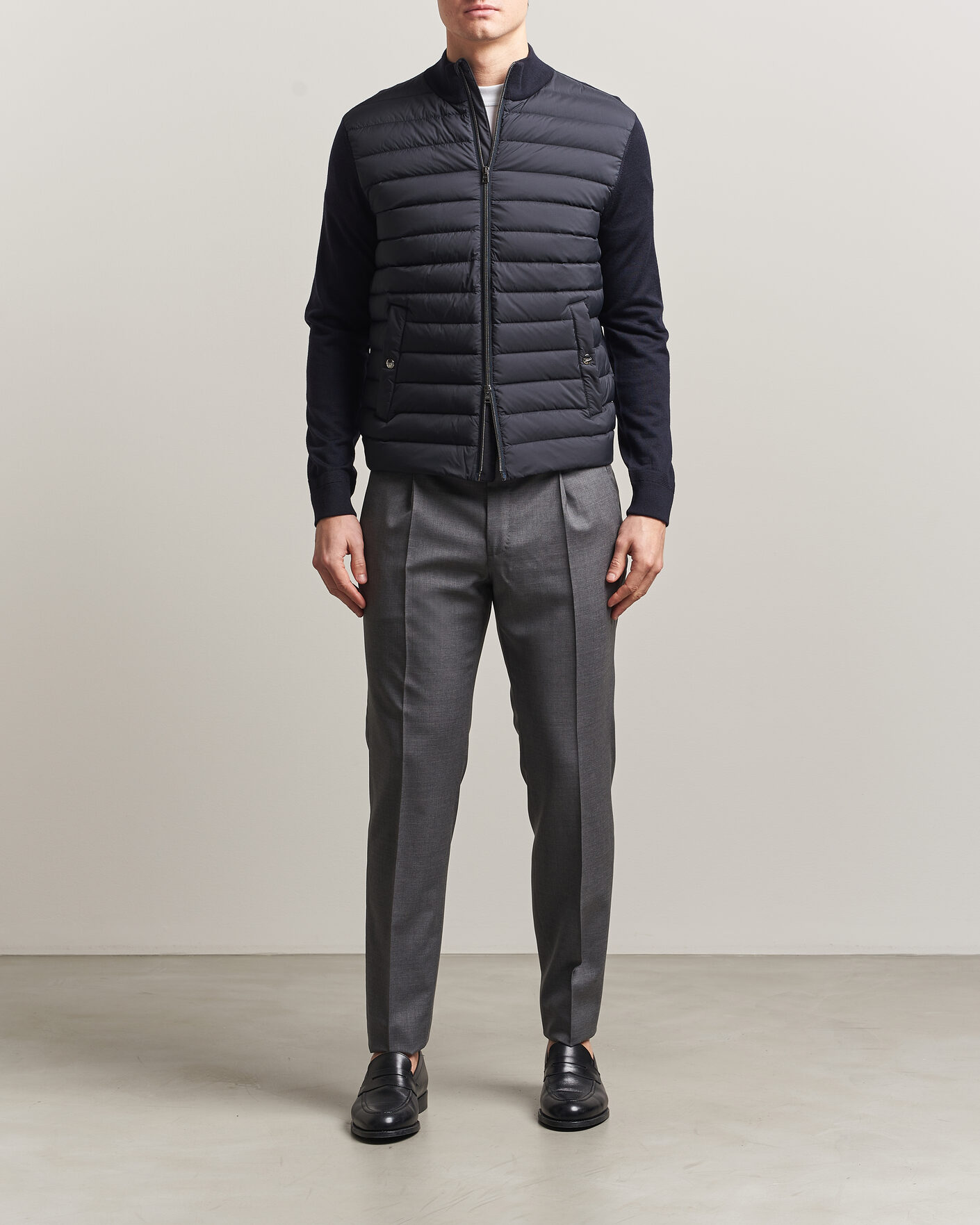 Herren | Jacken | Herno | Luxury Hybrid Jacket Navy