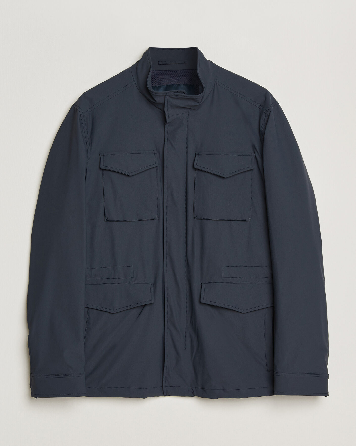 Herren | Jacken | Herno | Soft Nylon Field Jacket Navy