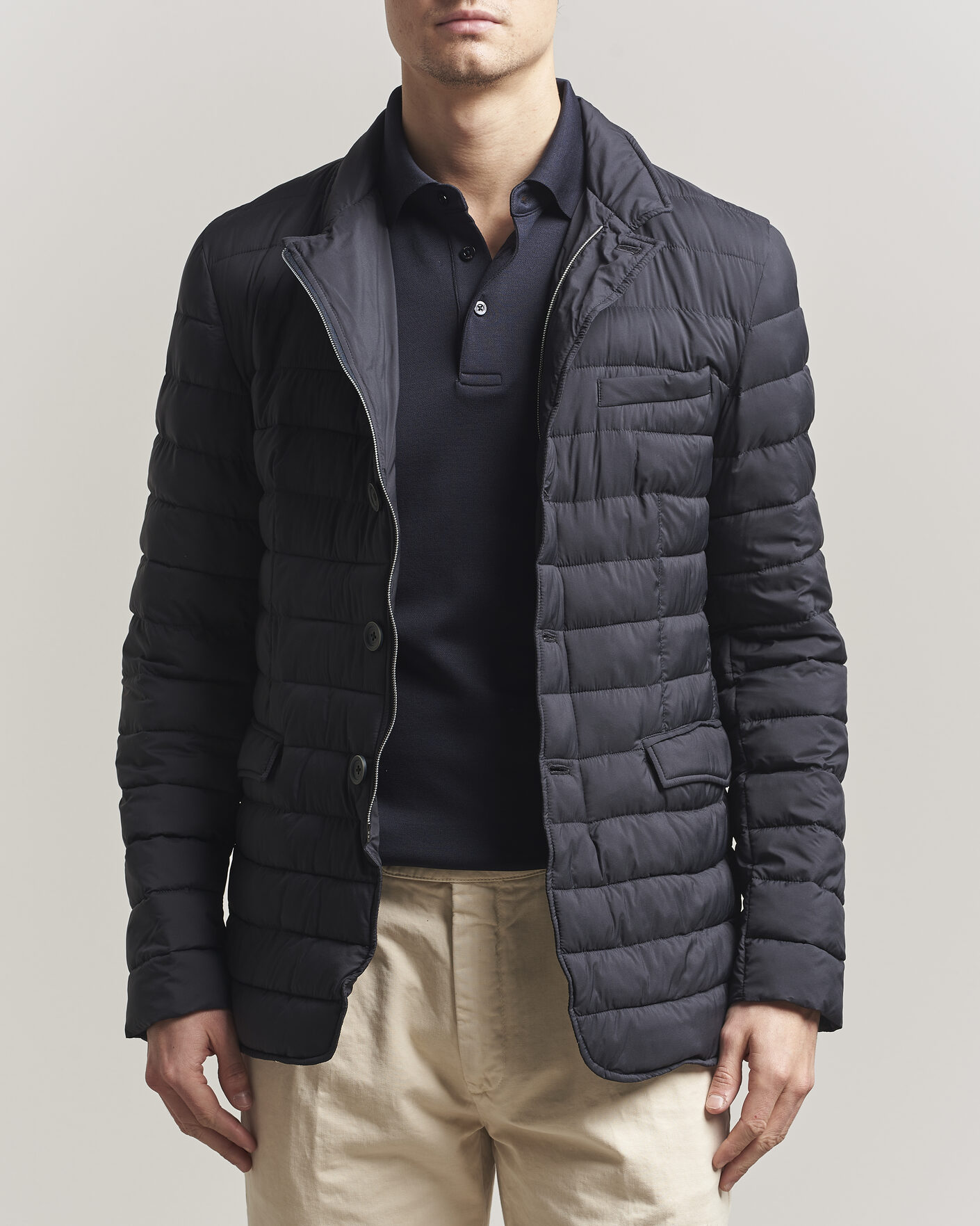 Herren | Jacken | Herno | Nuage Matt Nylon Blazer Navy