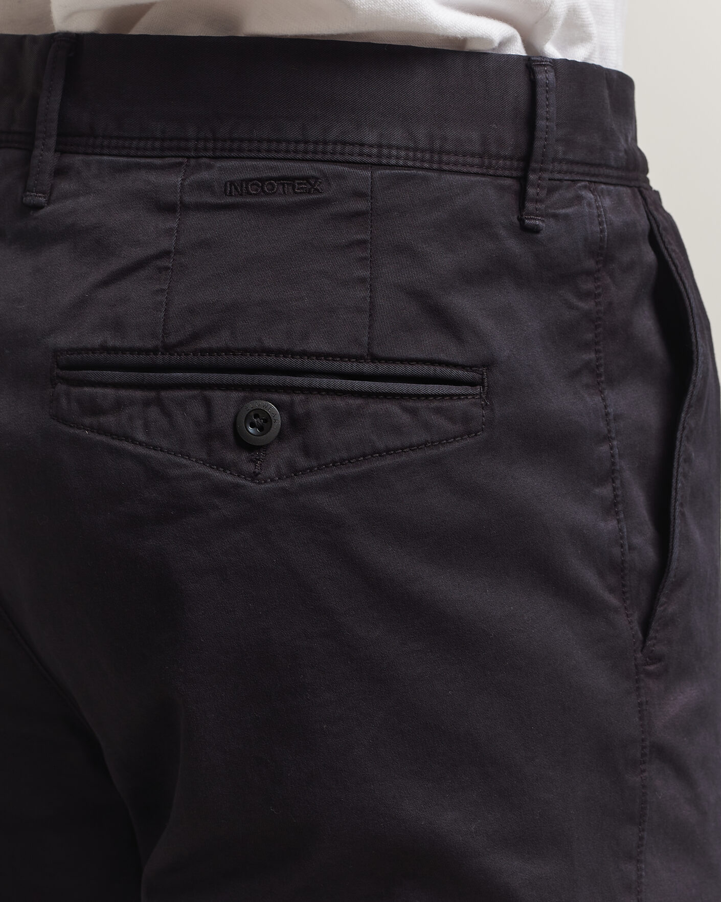 Herren | Hosen | Incotex | Regular Fit Garment Dyed Slacks Navy