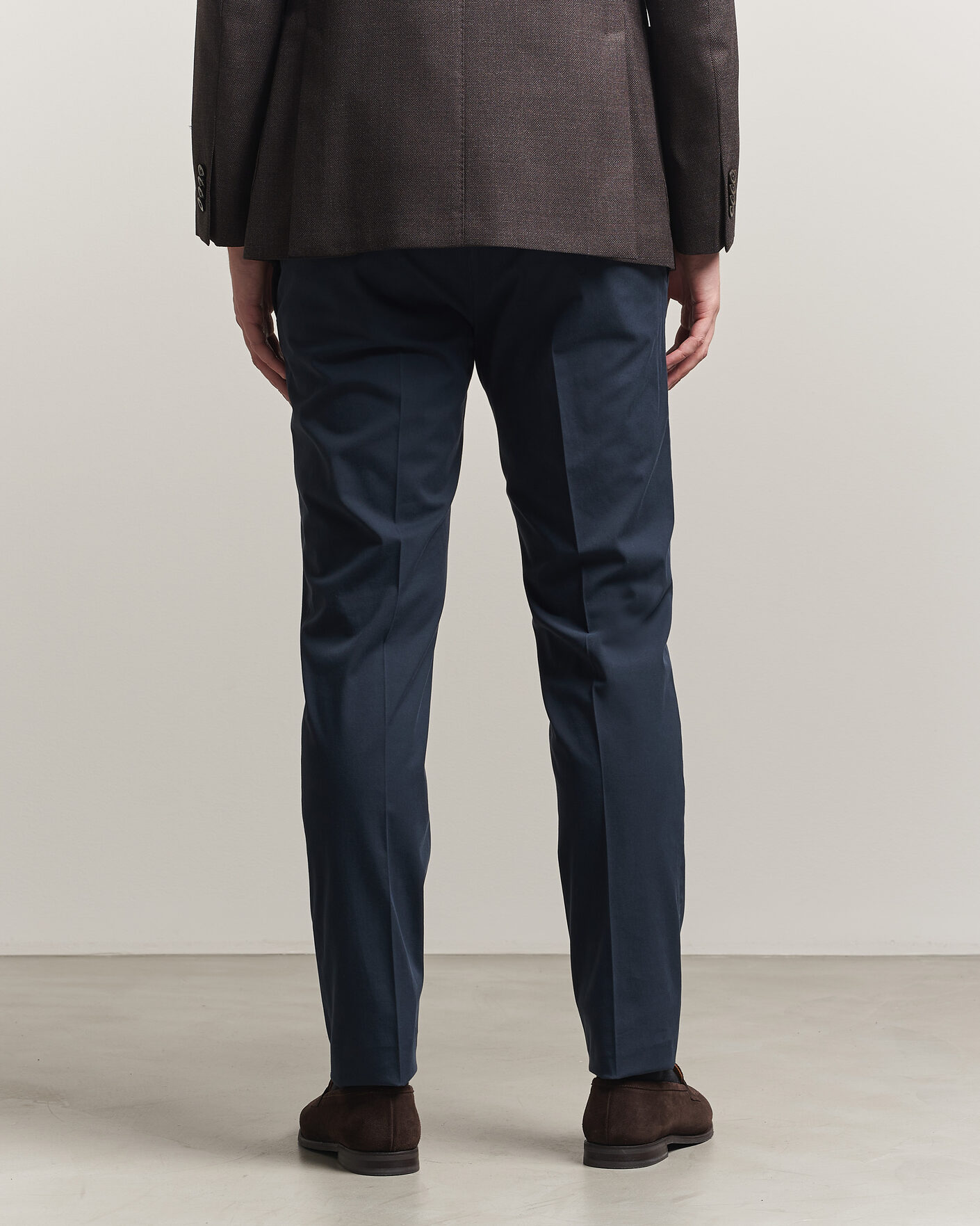 Herren | Hosen | Incotex | Slim Fit Comfort Chinos Navy