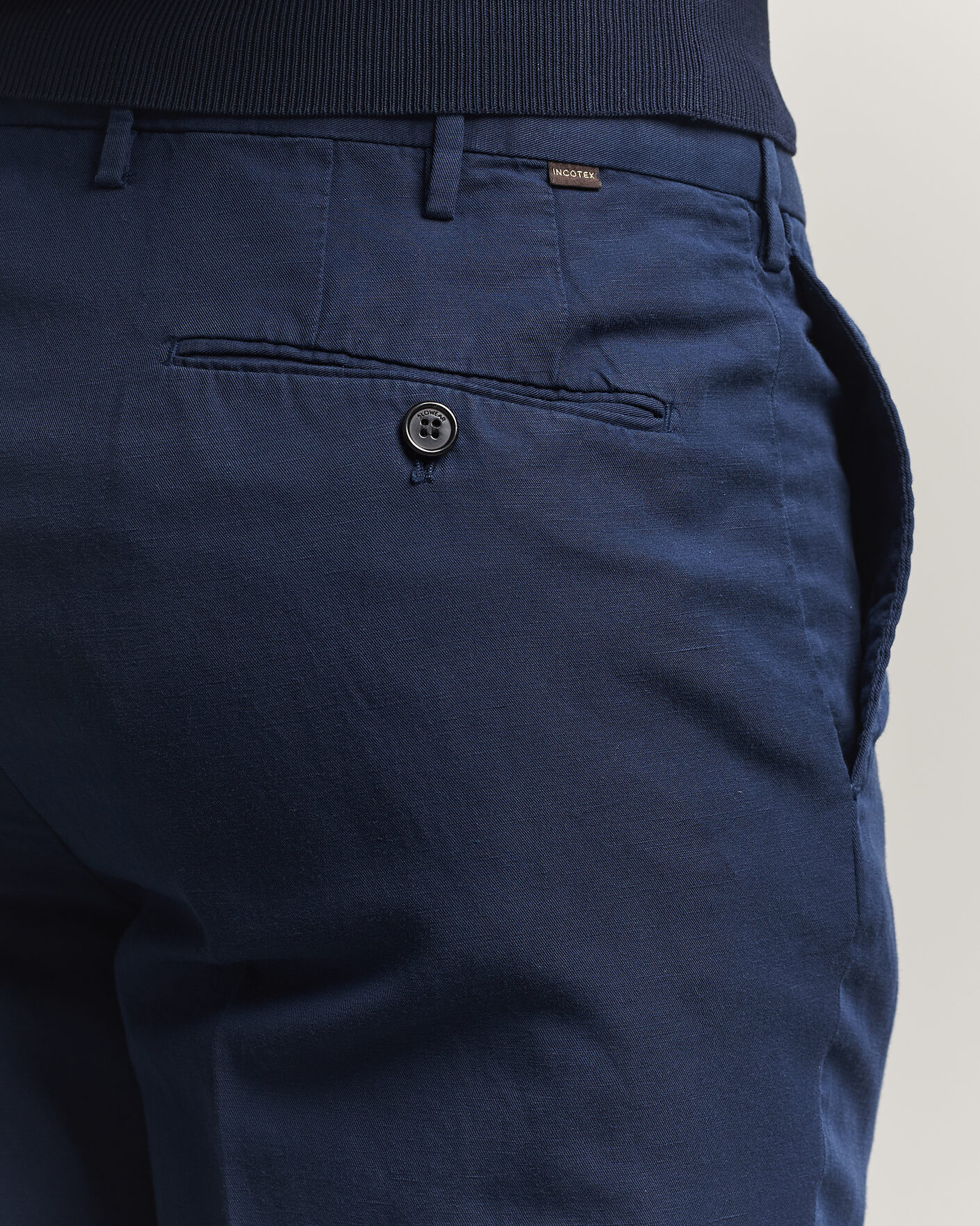 Herren | Hosen | Incotex | Regular Fit Chinolino Trousers Navy