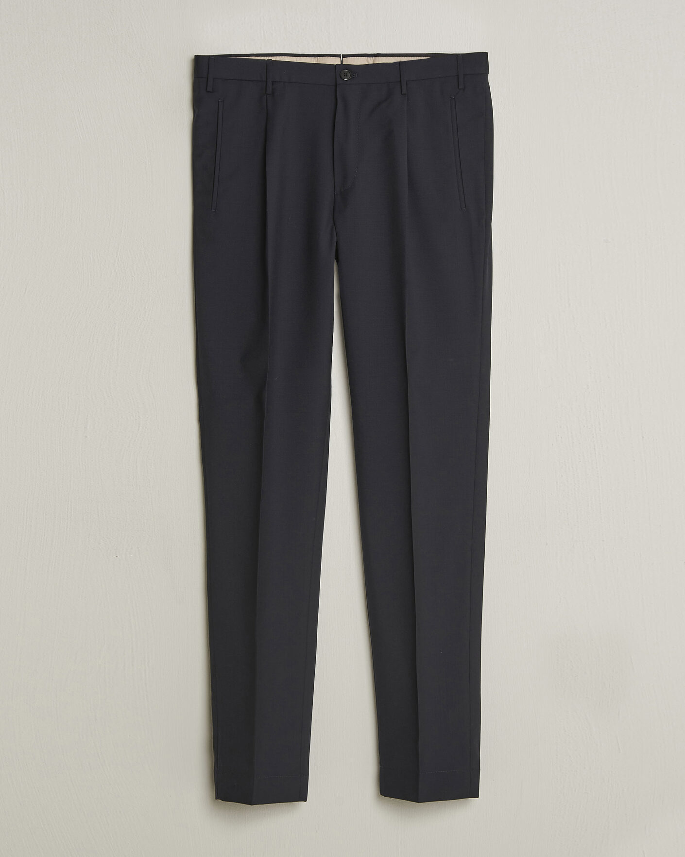 Herren | Hosen | Incotex | Regular Fit Super 100s Wool Pants Blue
