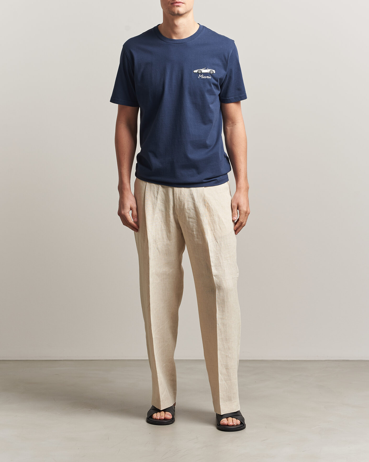 Herren | T-Shirts | MC2 Saint Barth | Printed Cotton T-Shirt Car Miami