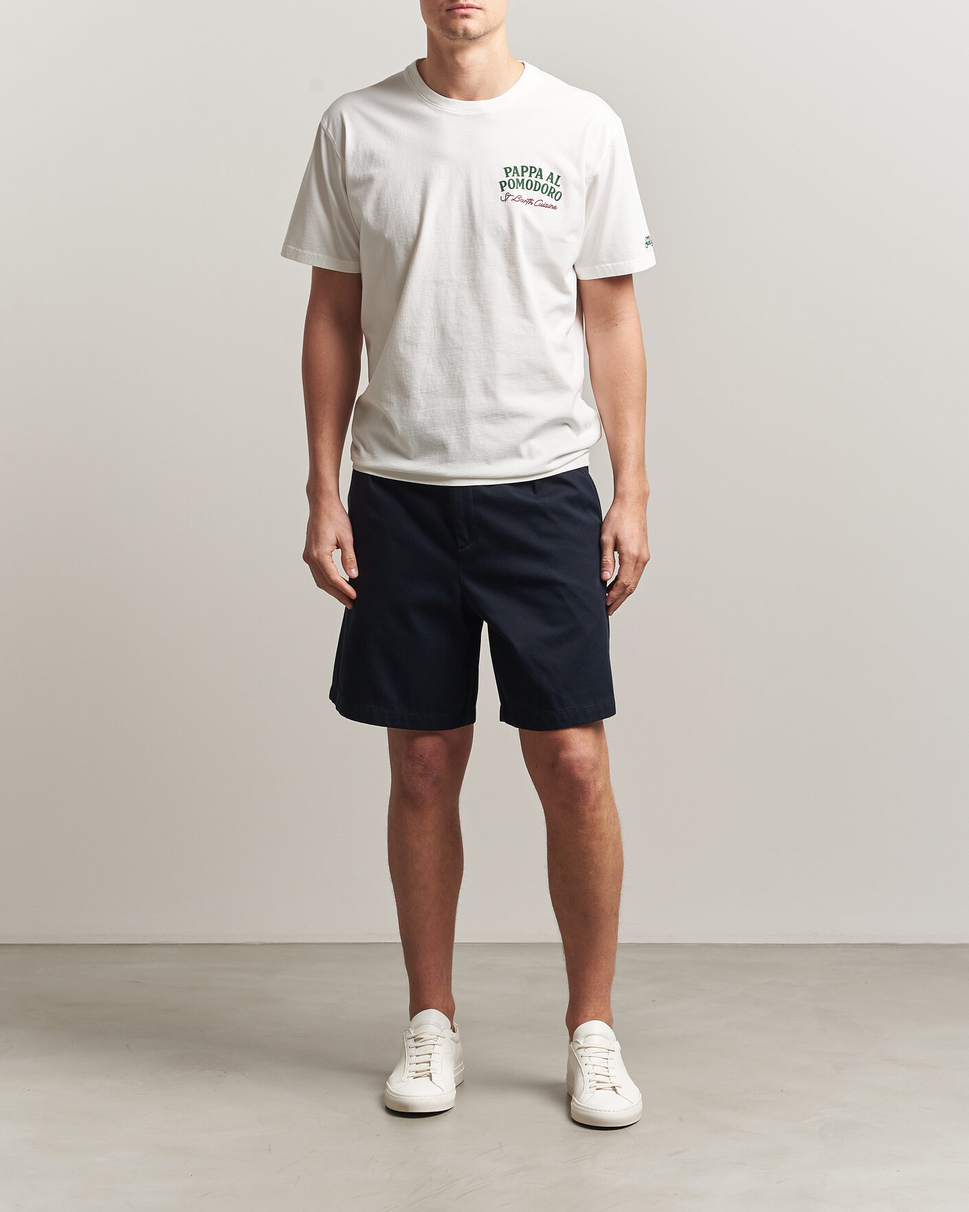 Herren | T-Shirts | MC2 Saint Barth | Back Printed Cotton T-Shirt Pappa Pomodoro