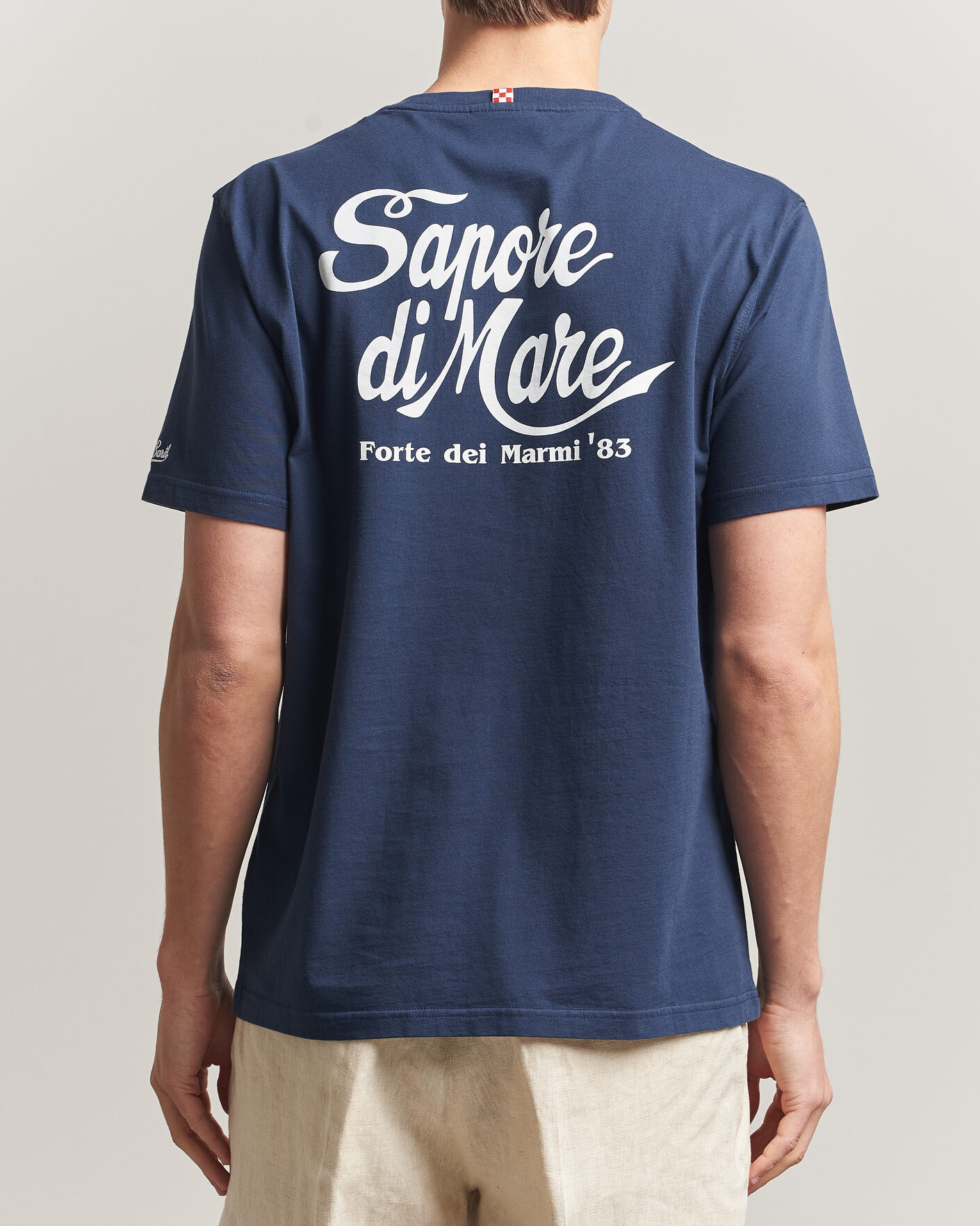Herren | T-Shirts | MC2 Saint Barth | Printed Cotton T-Shirt Sapore Di Mare