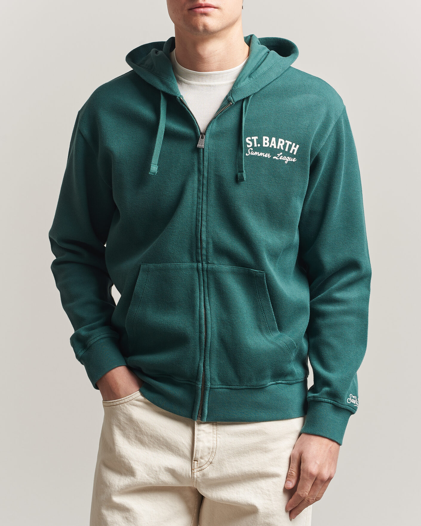 Herren | Pullover | MC2 Saint Barth | Back Printed Hoodie Tennis League