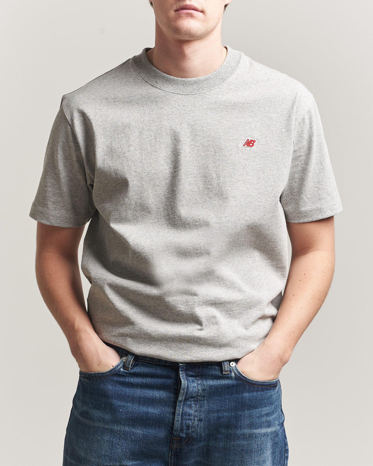 Herren | T-Shirts | New Balance Made In US & UK | New Balance Made In USA Core T-Shirt Athletic Grey