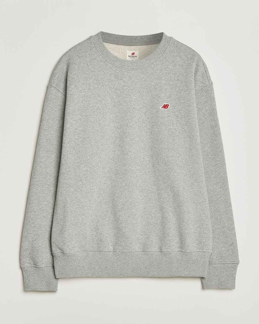 Herren | Pullover | New Balance Made In US & UK | New Balance Made In USA Core Sweatshirt Athletic Grey