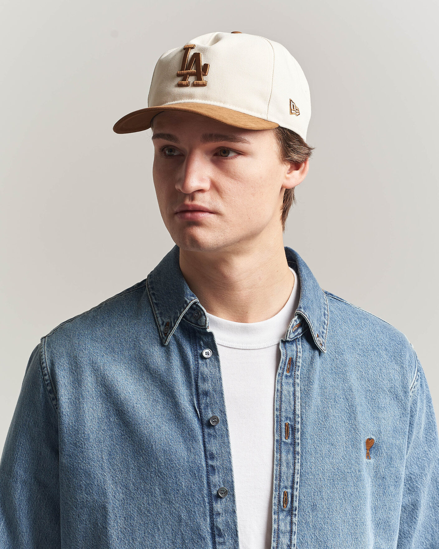 Herren | Hüte & Mützen | New Era | 9Fifty Suede Visor Cap Los Angeles Dodgers