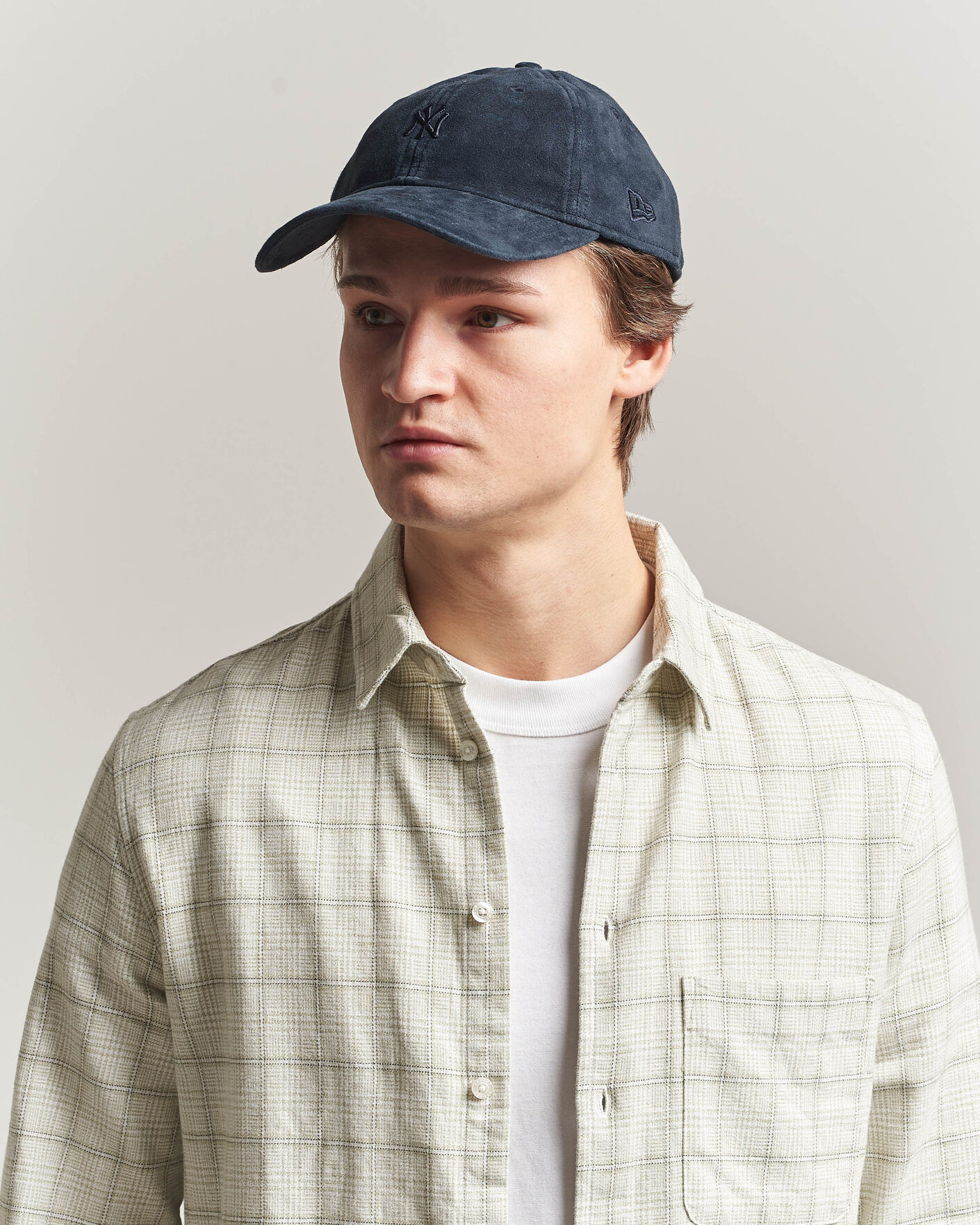Herren | Hüte & Mützen | New Era | 9Twenty Suede New York Yankees Cap Black