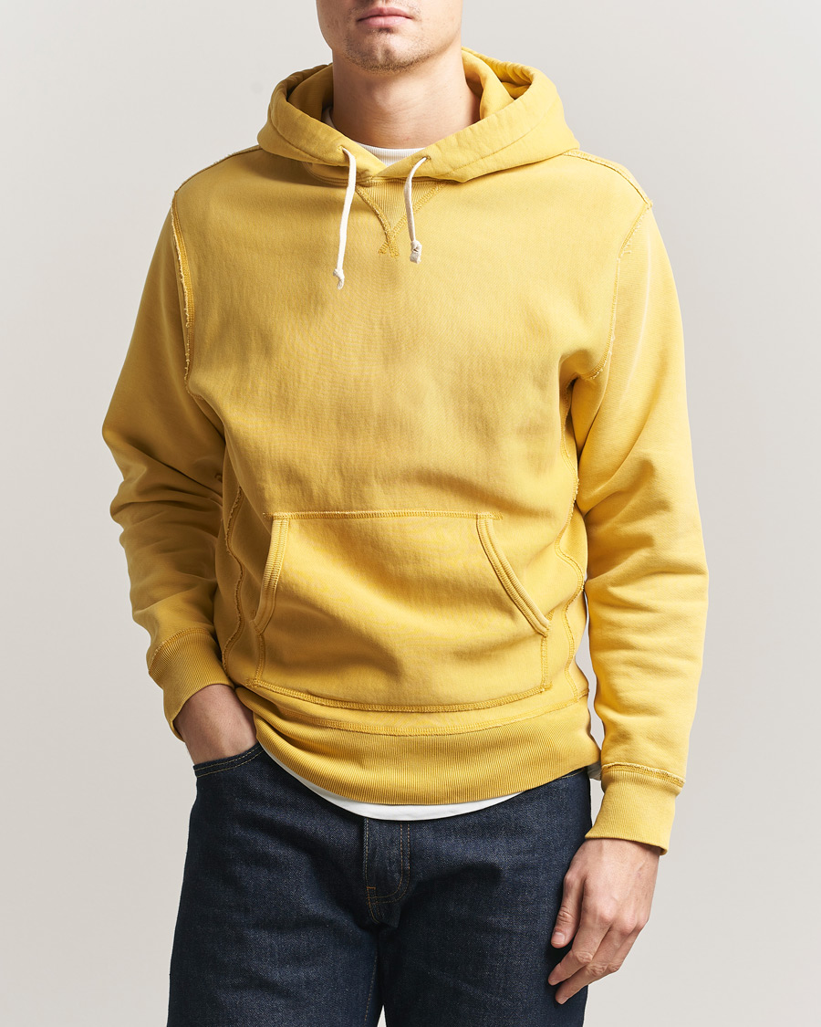Herren | Pullover | RRL | Hooded Sweatshirt Campus Yellow