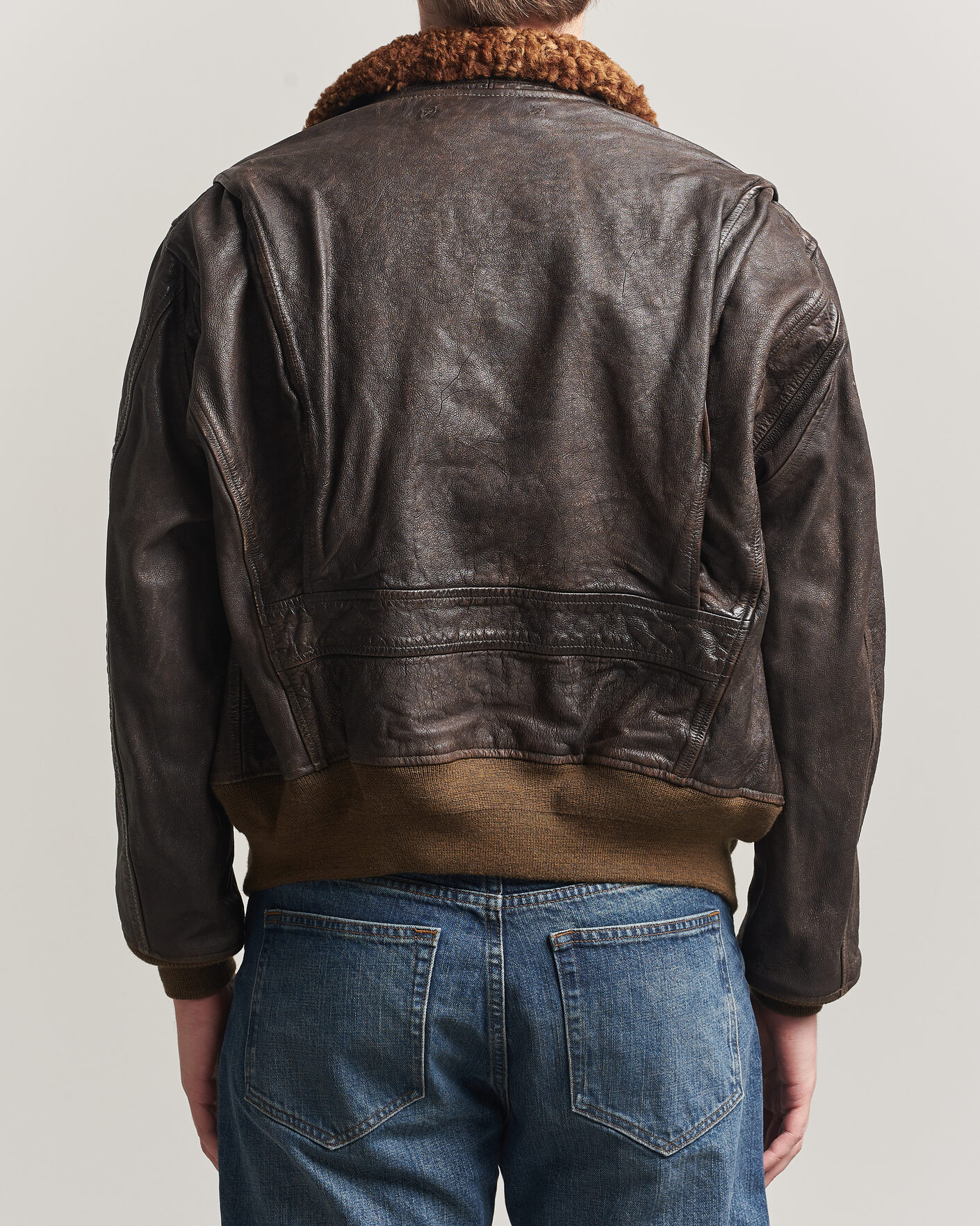 Herren | Jacken | RRL | Pratt Leather Jacket Vintage Brown