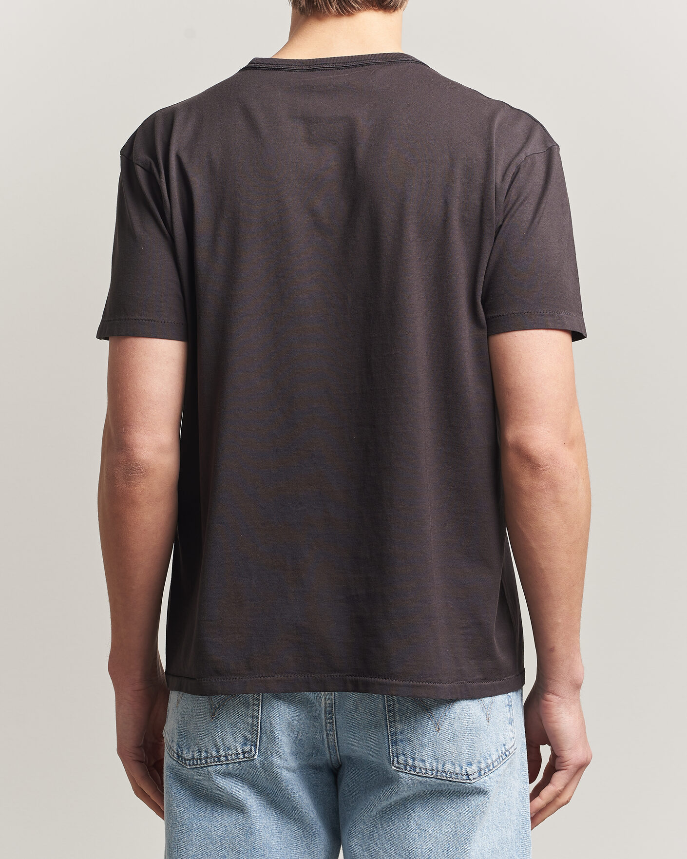 Herren | T-Shirts | RRL | Eagle Print Tee Faded Black