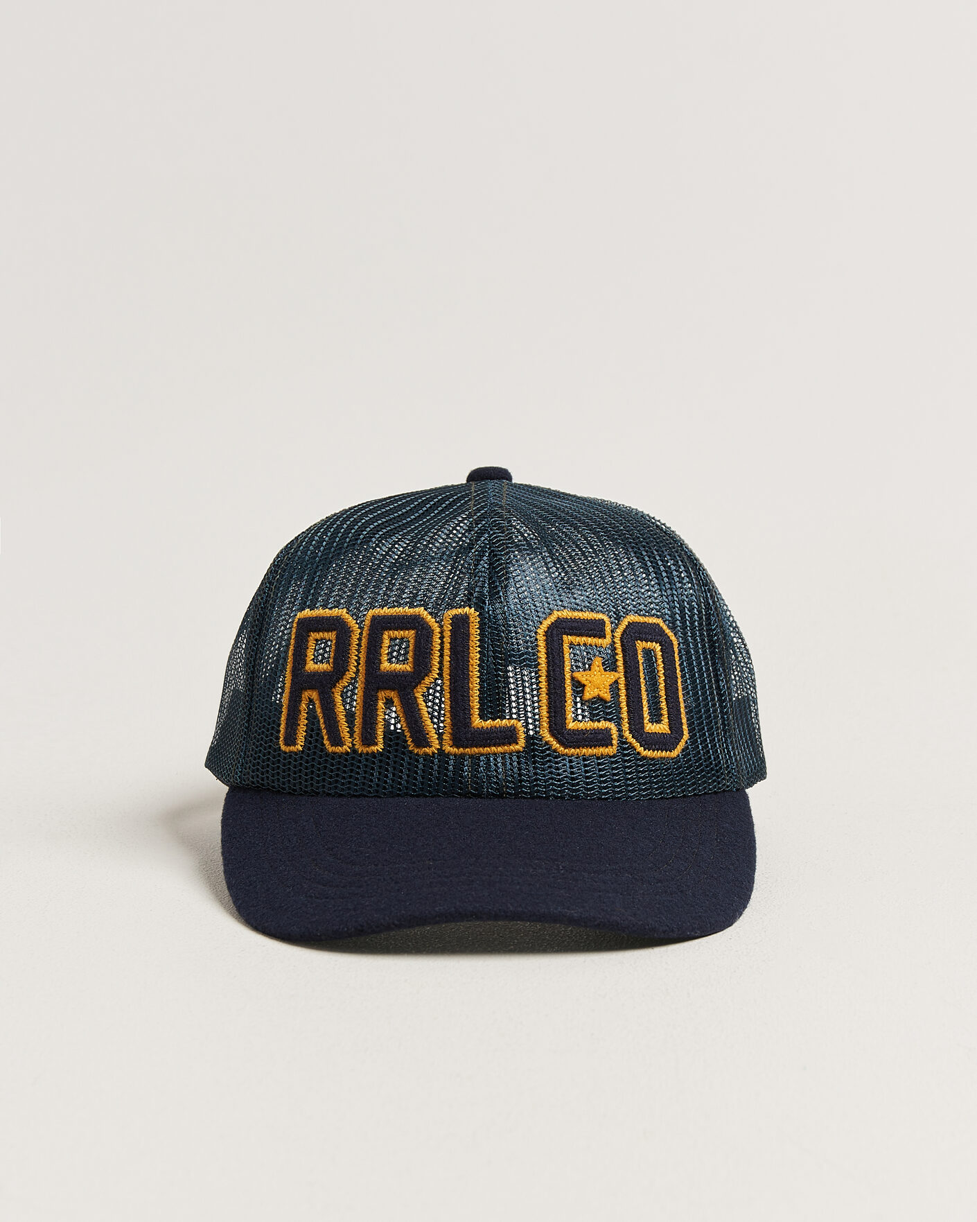 Herren | Hüte & Mützen | RRL | Mesh Trucker Cap Navy
