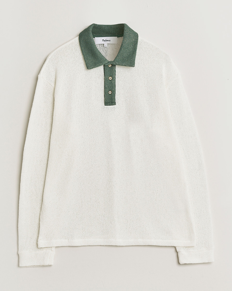 Herren | Pullover | Palmes | Knitted Rugby Off White