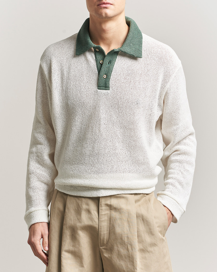 Herren | Pullover | Palmes | Knitted Rugby Off White