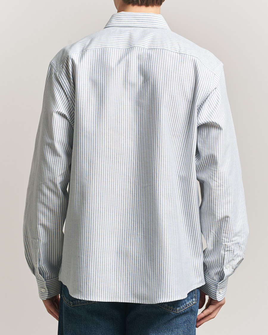 Herren | Hemden | Palmes | Deuce Oxford Shirt Light Blue Stripe