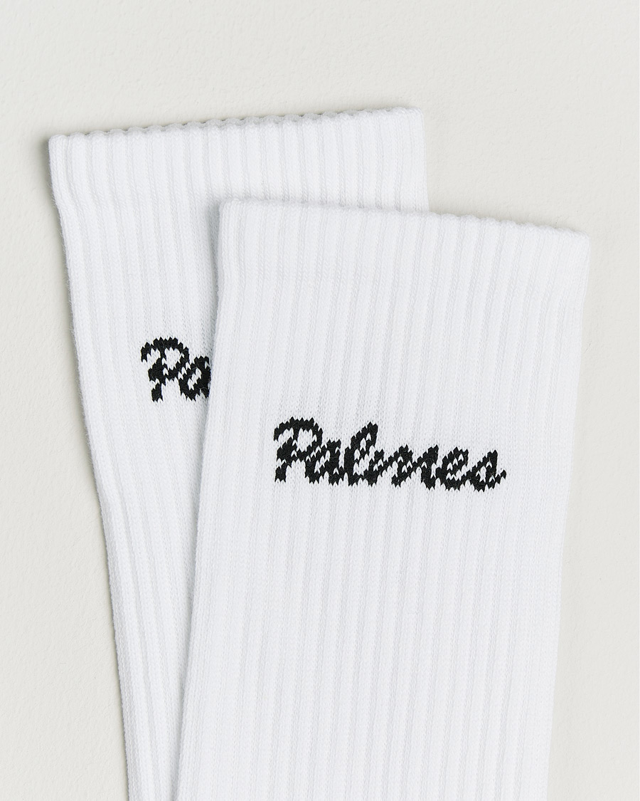 Herren | Unterwäsche | Palmes | 2-Pack Stitch Socks White