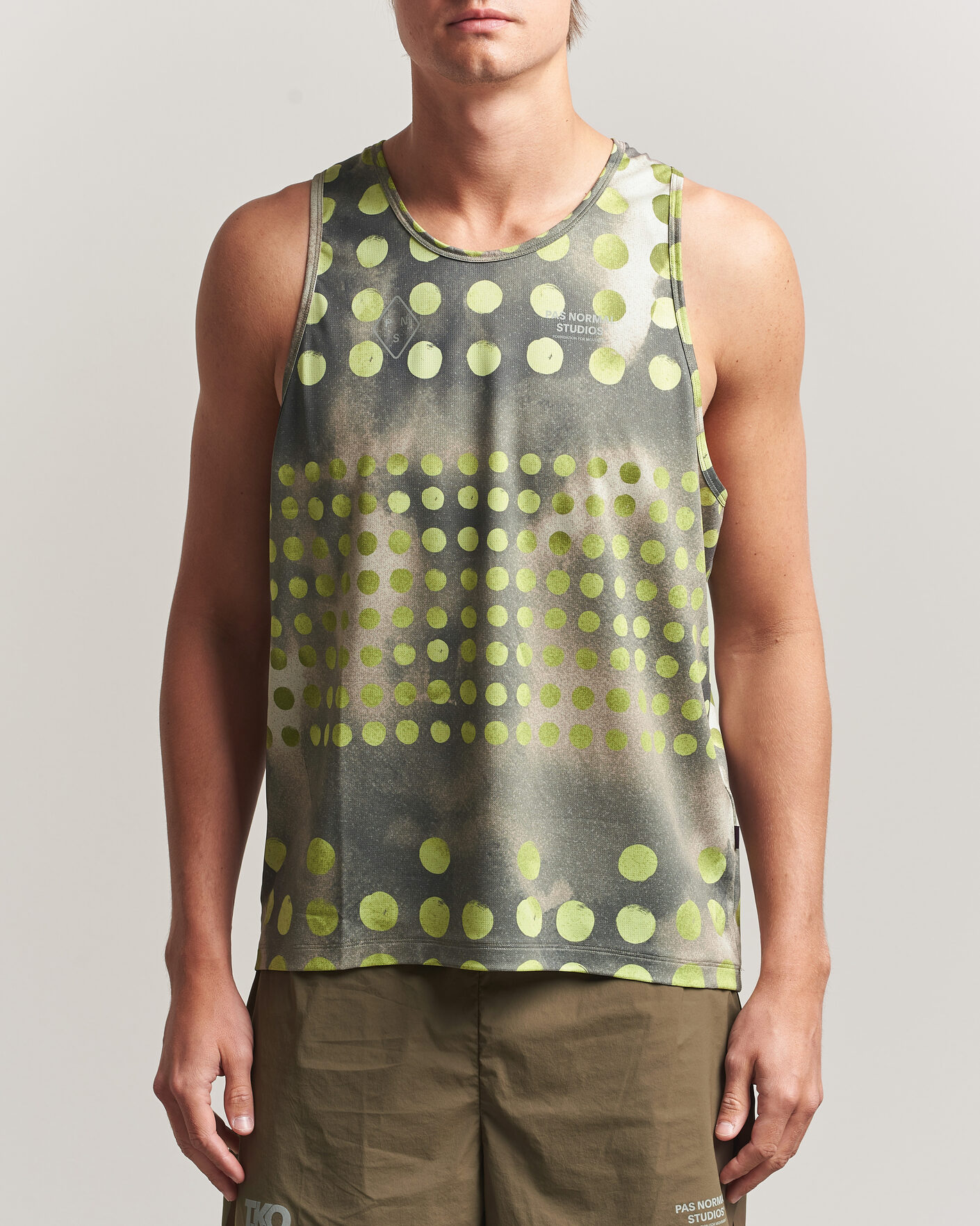 Herren | T-Shirts | Pas Normal Studios | TKO Balance Singlet Moss Green