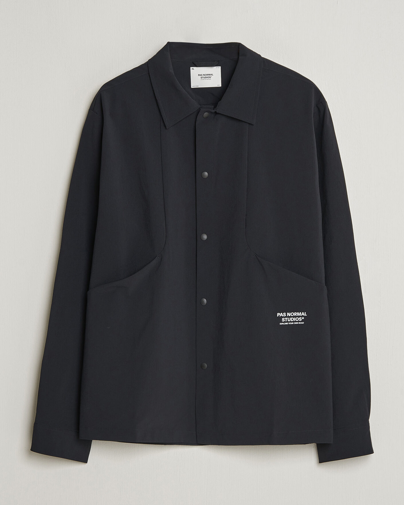 Herren | Hemden | Pas Normal Studios | Off Race Tech Overshirt Black