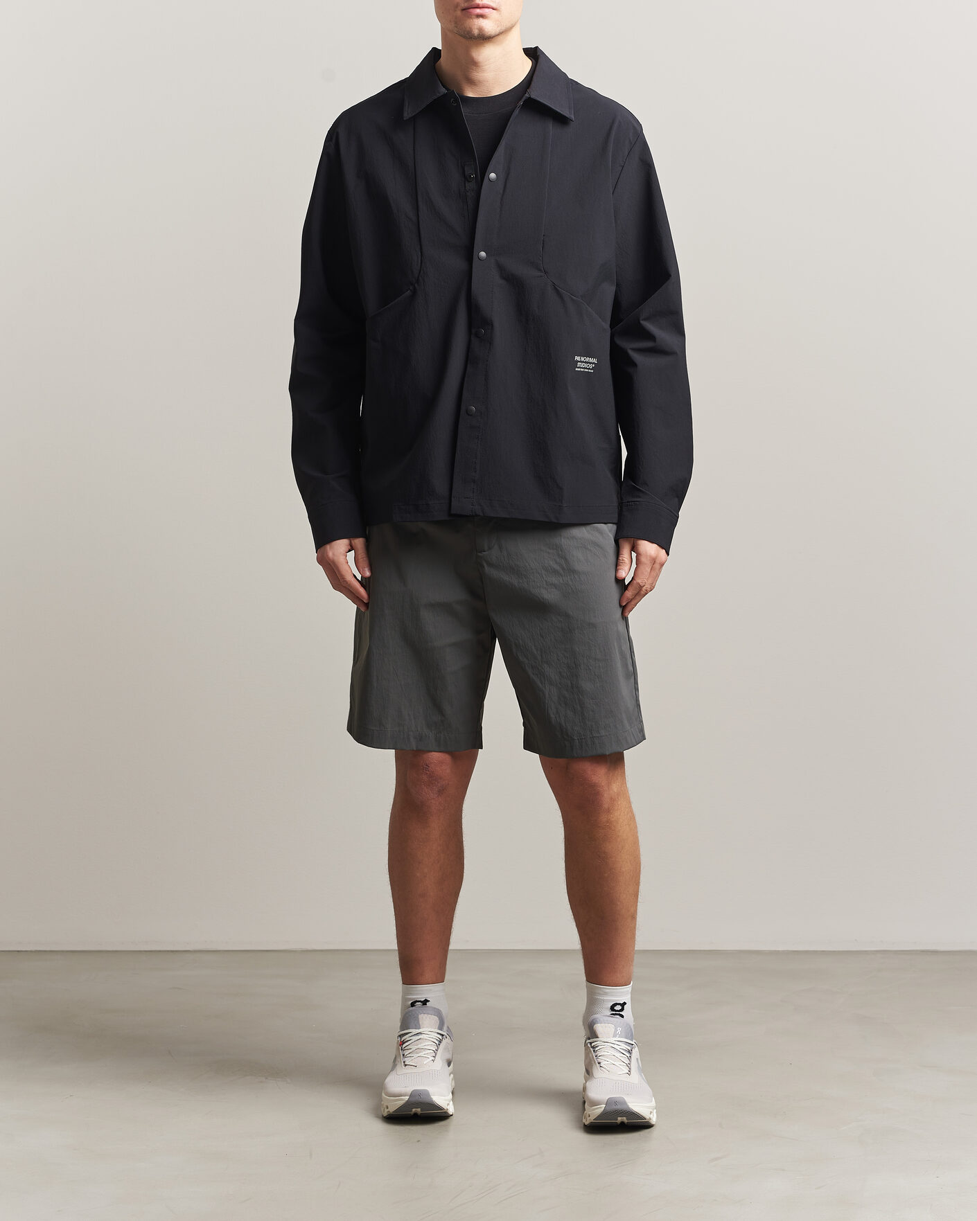 Herren | Hemden | Pas Normal Studios | Off Race Tech Overshirt Black