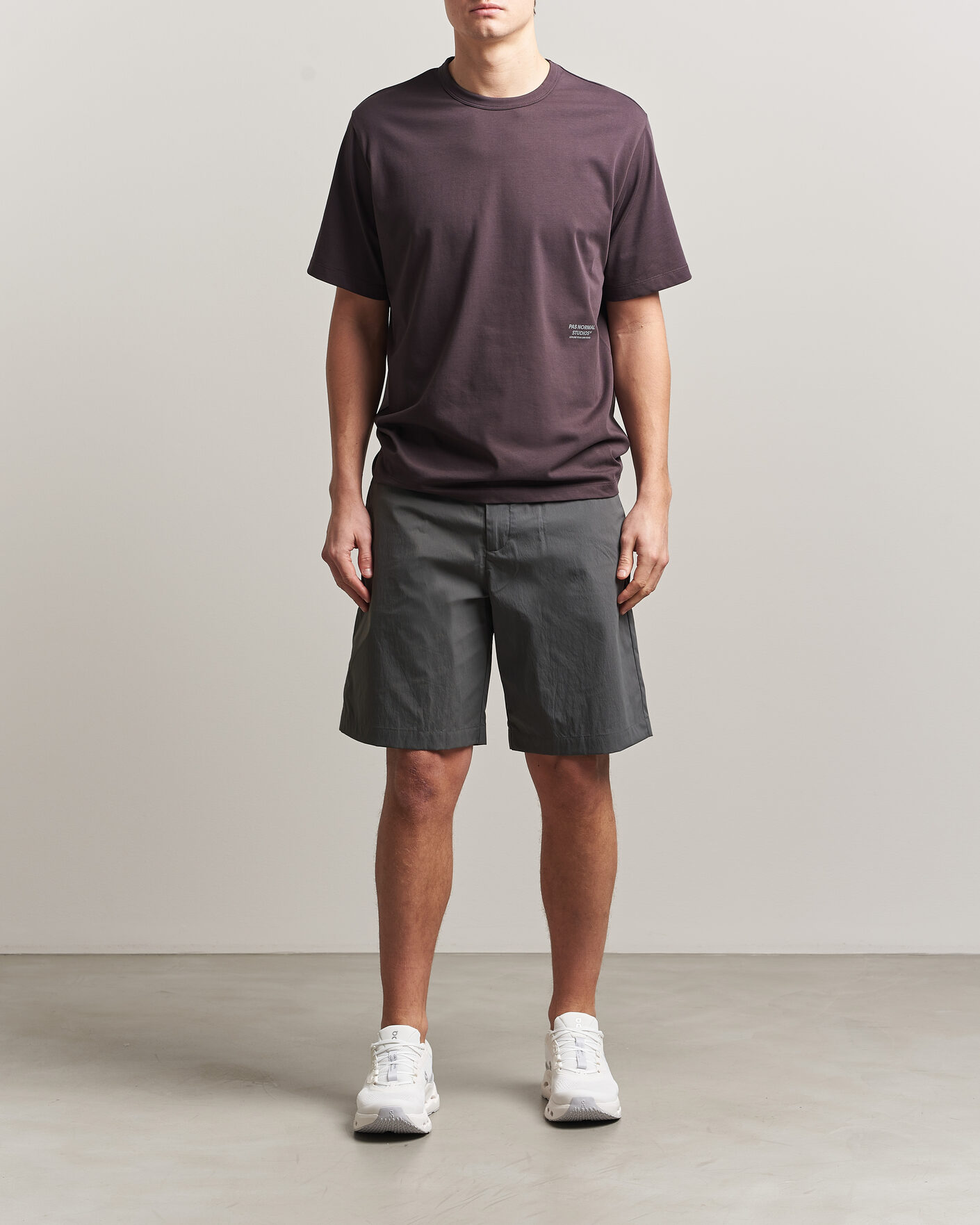 Herren | Shorts | Pas Normal Studios | Off Race Light Tech Shorts Dark Grey