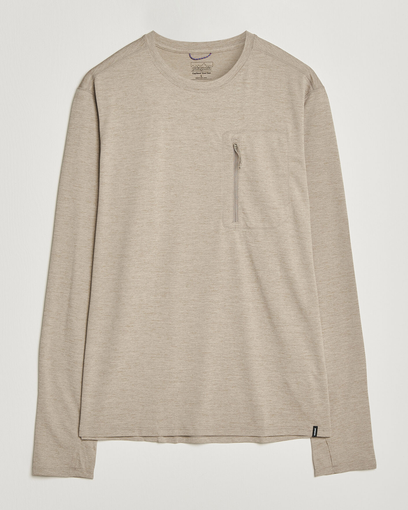 Herren | T-Shirts | Patagonia | Cap Cool Long Sleeve Sun Shirt Seabird Grey