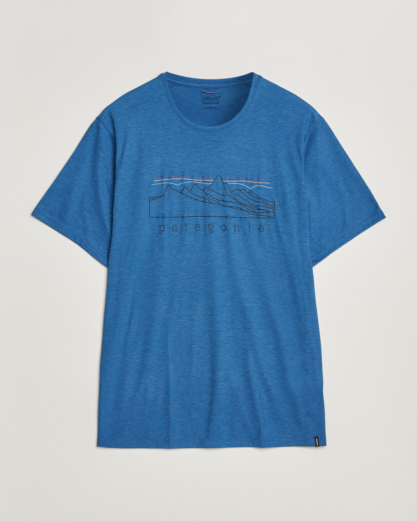 Herren | T-Shirts | Patagonia | Cap Cool Trail T-Shirt Aquatic Blue