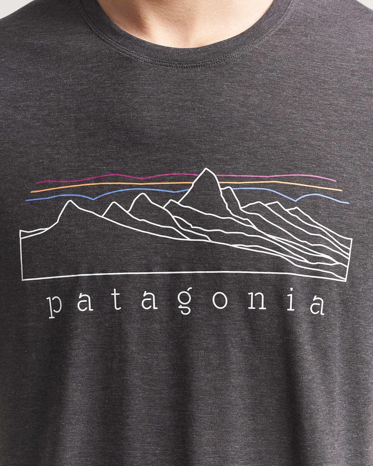 Herren | T-Shirts | Patagonia | Cap Cool Trail T-Shirt Ink Black