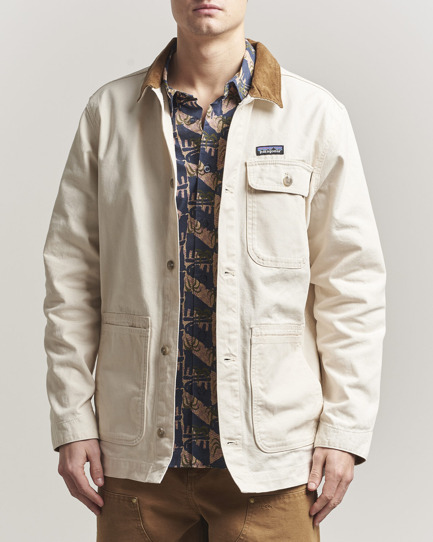 Herren | Jacken | Patagonia | Point Reyes Cotton Canvas Jacket Undyed Natural