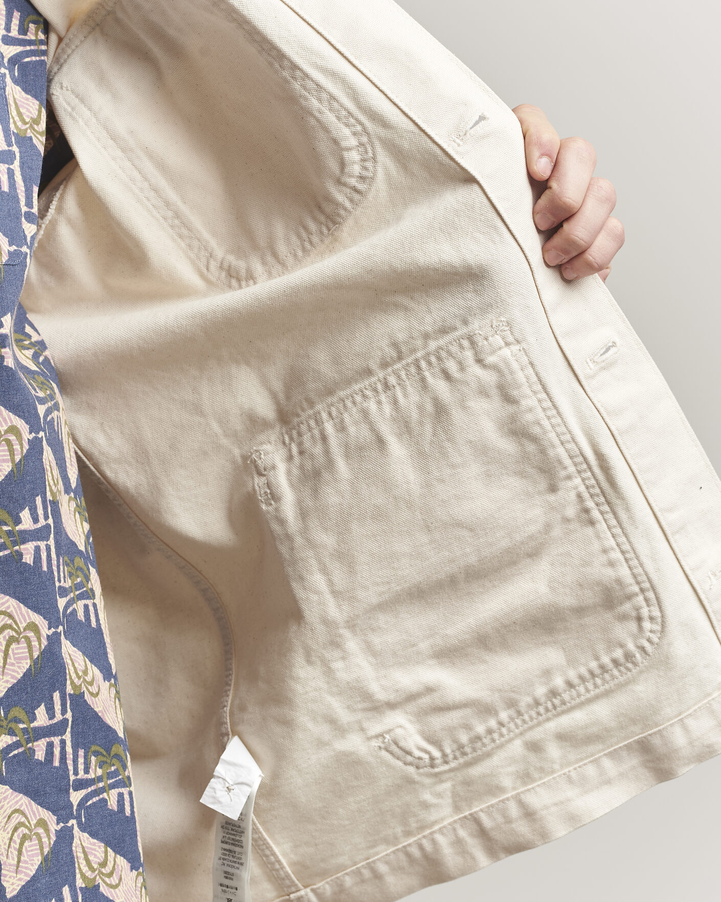 Herren | Jacken | Patagonia | Point Reyes Cotton Canvas Jacket Undyed Natural