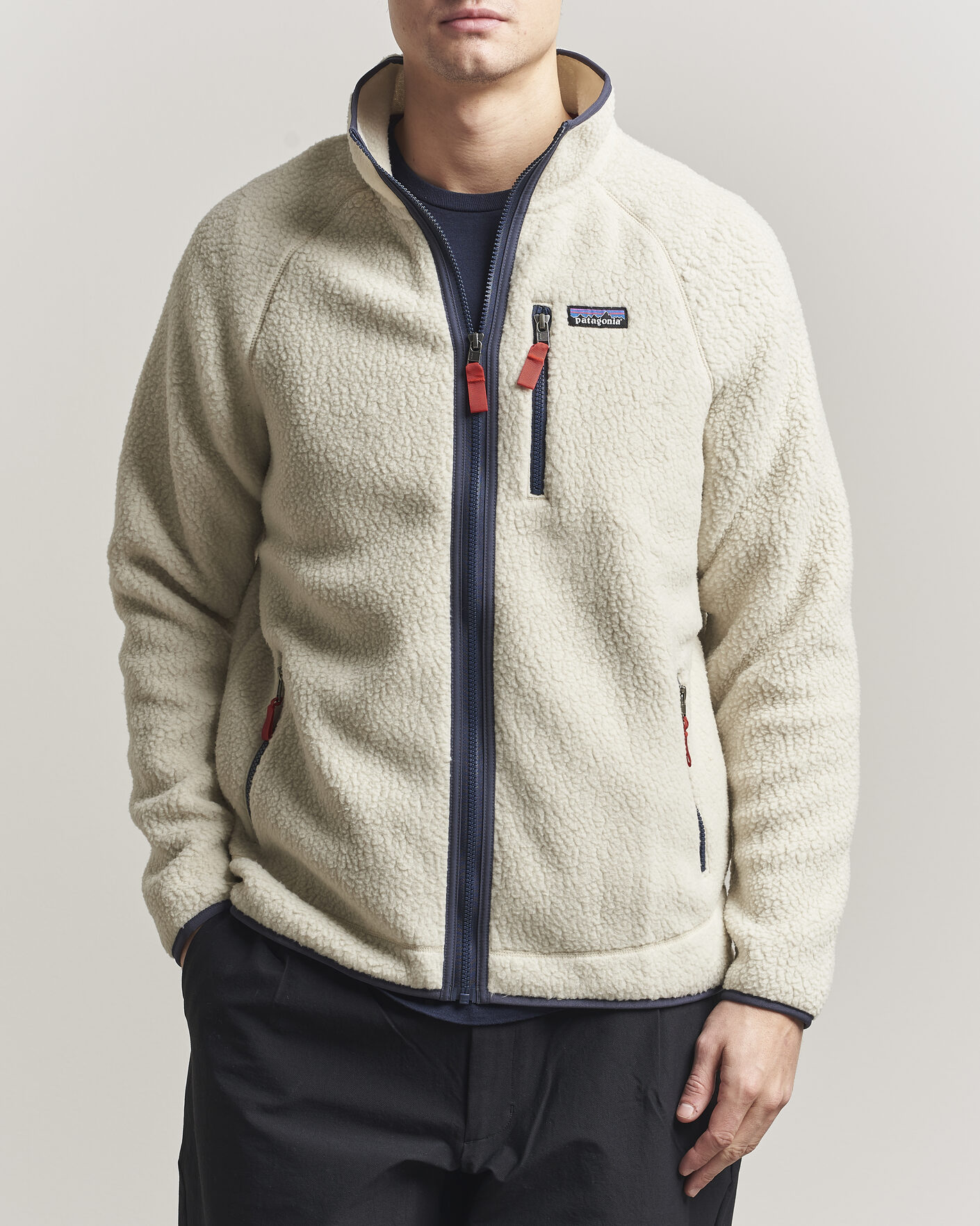 Herren | Pullover | Patagonia | Retro Pile Jacket Pelican