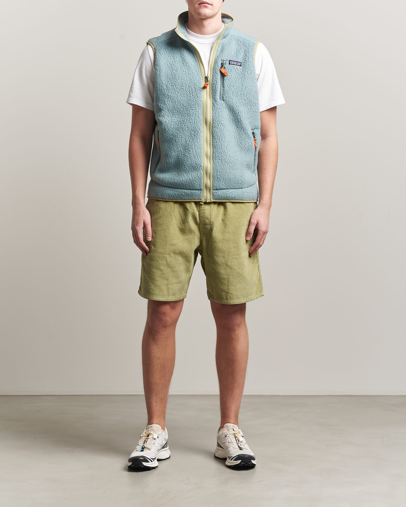 Herren | Pullover | Patagonia | Retro Pile Vest Blue Sage