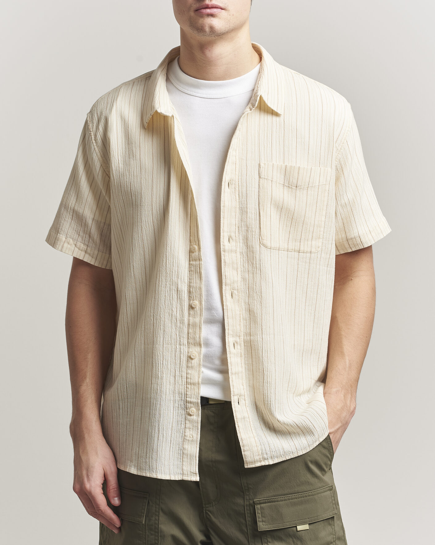 Herren | Hemden | Patagonia | AC Short Sleeve Shirt Natural