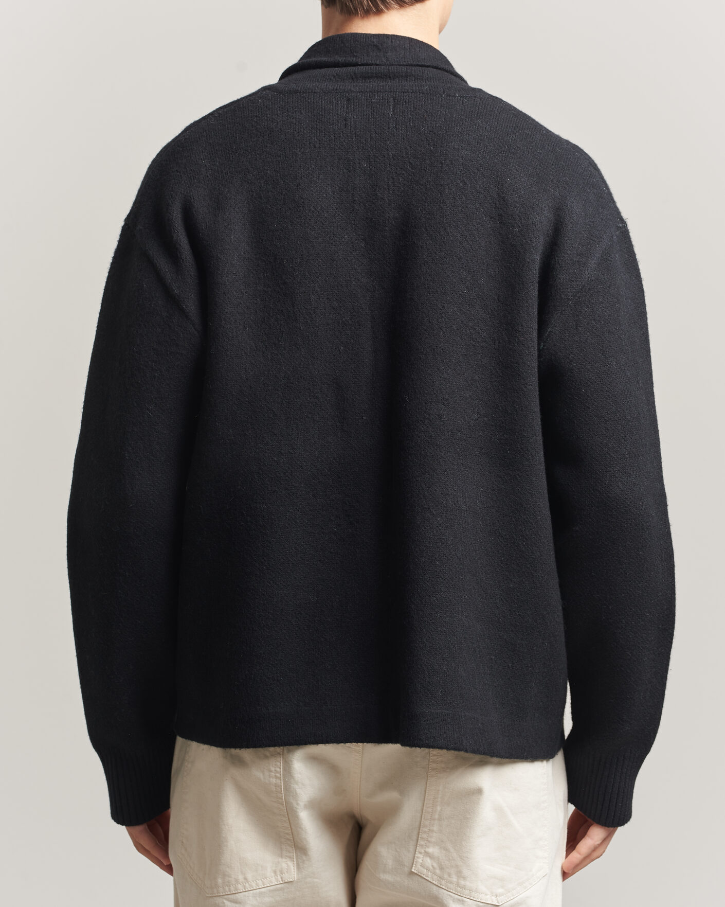 Herren | Pullover | Pendleton | Jacquard Motif Zip Cardigan Midnight