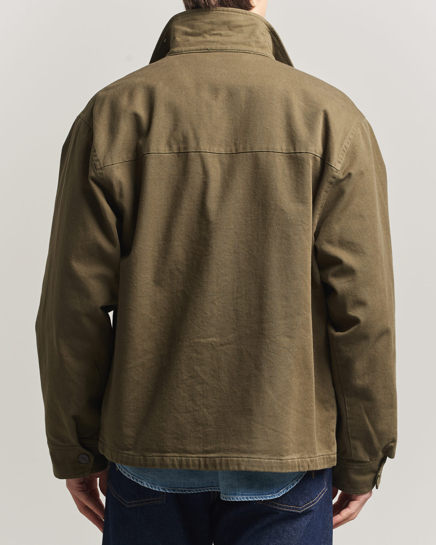 Herren | Jacken | Pendleton | Blandet Lined Bomber Jacket Sage
